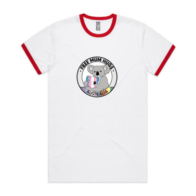 TLFB - AS Colour Men's Ringer Tee - 5053  Sizes S > 2XL Thumbnail