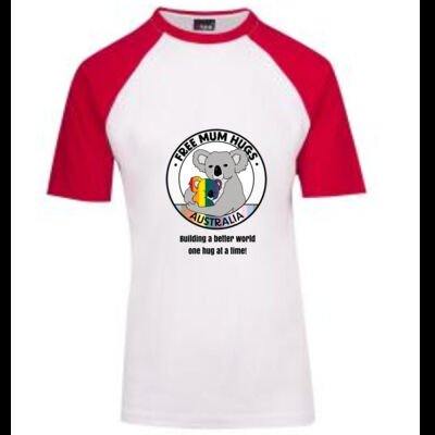 FMH - RTP - RAMO - Unisex Raglan Sleeve Tee - T232RG  Sizes XXS  > 3XL Thumbnail