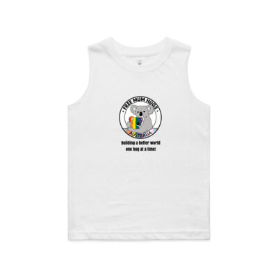 FMH - RTP - AS Colour - Kids Barnard Tank tee - 3009  Sizes 2 > 6 Thumbnail